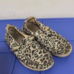 Leopard Print Hey Dude Shoes